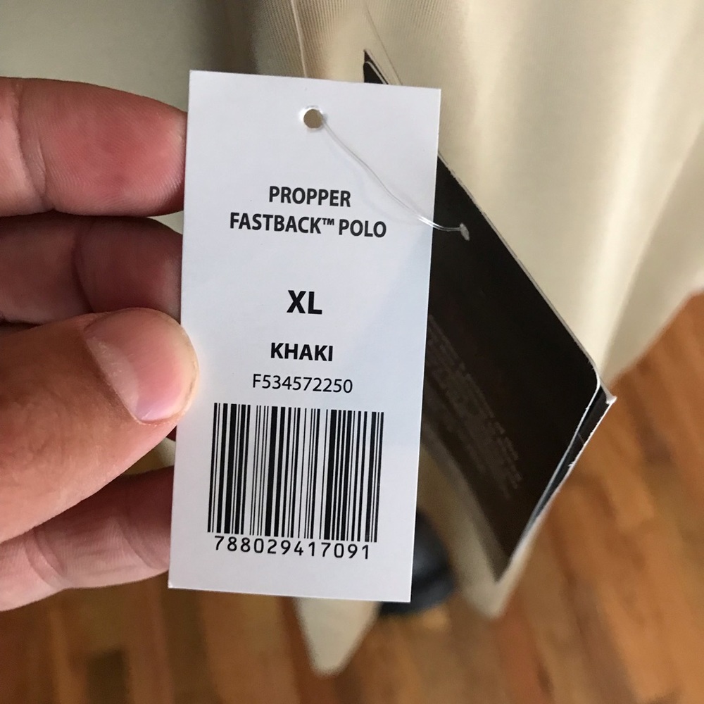 Propper tactical tan polo shirt men’s Xl - Picture 5 of 7